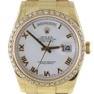Rolex 36mm Day-Date Presidential (2005) 18k Yellow Gold 118239